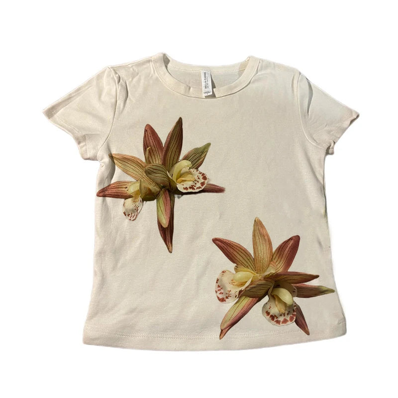 Soft Bloom Silhouette Tee