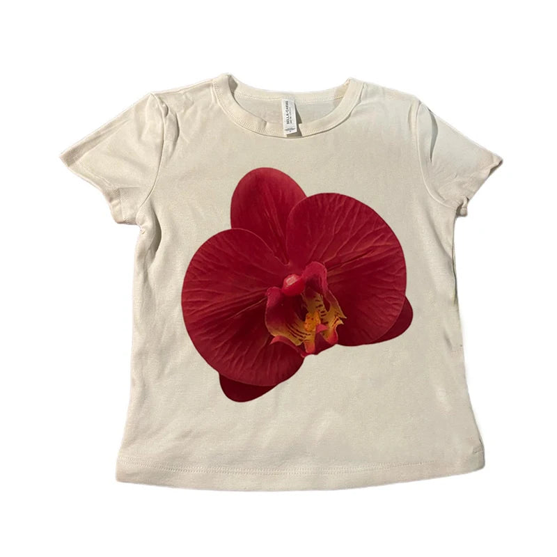 Soft Bloom Silhouette Tee