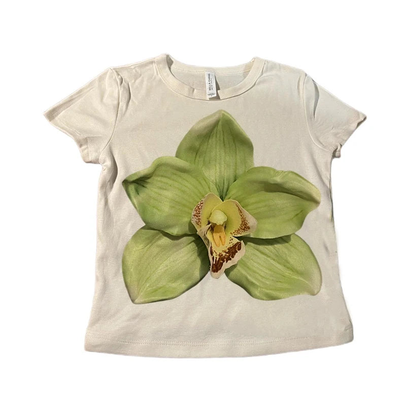 Soft Bloom Silhouette Tee